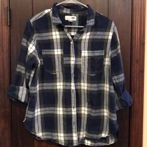 Flannel button down